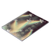 UFO Attack Earth Alien zurück in die Schule Notizblock (Linke Seite)