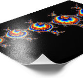 Ufo Attack - Fraktal Art Fotodruck (Ecke)