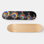 Ufo Attack - Fraktal Art Skateboard (Horizontal)