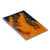 UFO Attack Jupiter-Notebook Notizblock (Rechte Seite)
