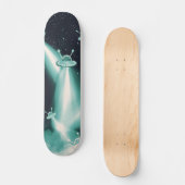 UFO Attack Neptune Skateboard (Vorderseite)