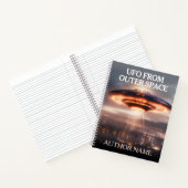 UFO-Außerirdischen Buchabdeckung Inspiration Noteb Notizblock (Innenseite)