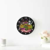 UFO-Auto-Uhr Runde Wanduhr (Zuhause)