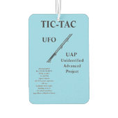 UFO AUTOLUFTERFRISCHER (Rückseite)