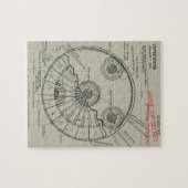UFO Bauplan Puzzle (Horizontal)