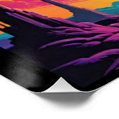 UFO-Begegnung auf Planet 9 Poster (Ecke)