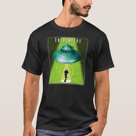 UFO-Begegnungen T-Shirt (Vorderseite)