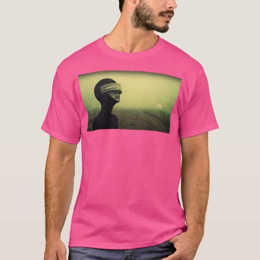 Ufo beobachten T-Shirt (Vorderseite)