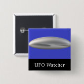 UFO-Beobachter Button (Vorne & Hinten)
