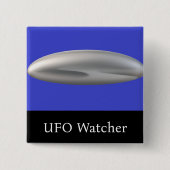 UFO-Beobachter Button (Vorderseite)