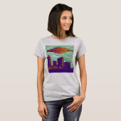 UFO-Besucher-T - Shirt (Vorne ganz)