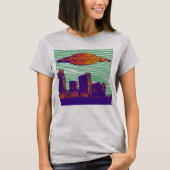 UFO-Besucher-T - Shirt (Vorderseite)