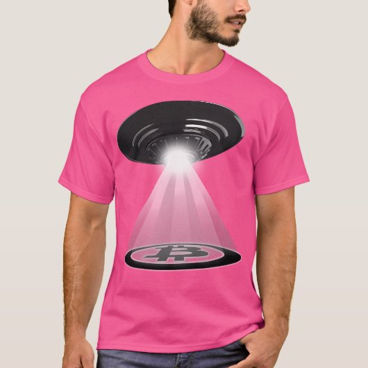Ufo Bitcoin T-Shirt (Vorderseite)