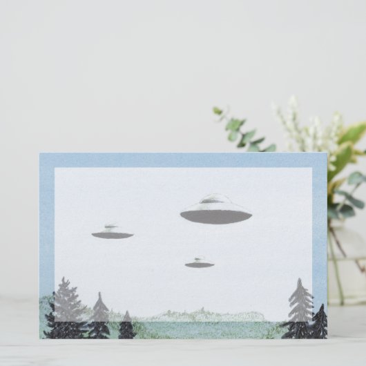 UFO BRIEFPAPIER (Stehend Vorderseite)