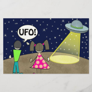 UFO BRIEFPAPIER