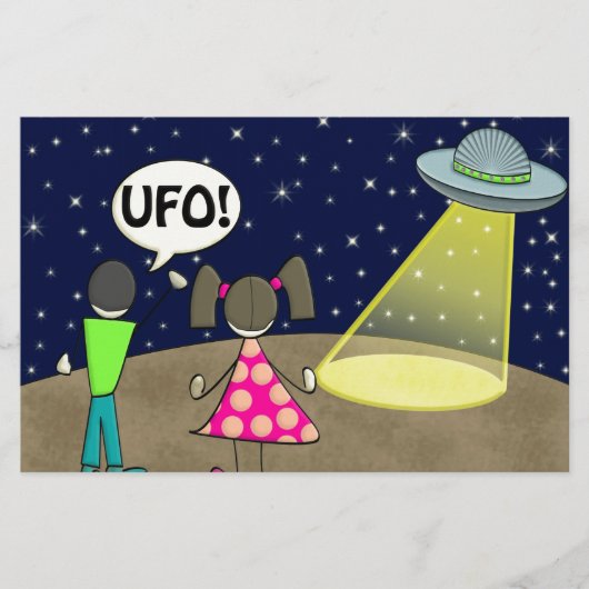 UFO BRIEFPAPIER (Vorderseite)