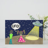 UFO BRIEFPAPIER (Stehend Vorderseite)