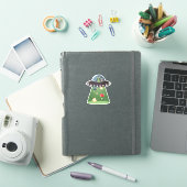 UFO-Bücher Aufkleber (iPad Hülle)