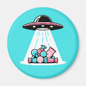 UFO Candy Magnet (Vorne)