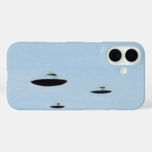 UFO Case-Mate iPhone HÜLLE (Rückseite (Horizontal))