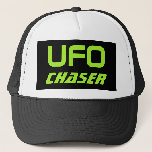 UFO Chaser Hat Truckerkappe (Vorderseite)