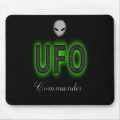 UFO Commander Mouse Pad Mousepad (Vorne)