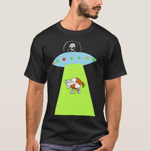 Ufo Cow T-Shirt (Vorderseite)