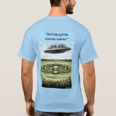 UFO CROP CIRCLES Decoder T-Shirt (Rückseite)