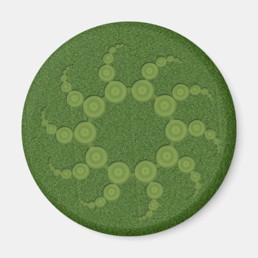 UFO Crop Circles Magnet (Vorne)
