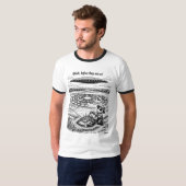 UFO CROP CIRCLES -Quick - T-Shirt (Vorne ganz)