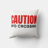 UFO Crossing Kissen (Rückseite)