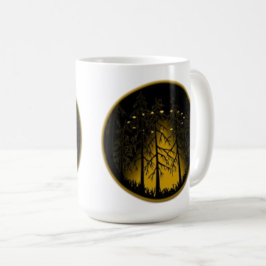 UFO Cups Coole UFO-Tasse Cups Maßgeschneiderte UFO Kaffeetasse (VorderseiteRechts)