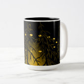 UFO Cups Coole UFO-Tasse Cups Maßgeschneiderte UFO Zweifarbige Tasse (VorderseiteRechts)