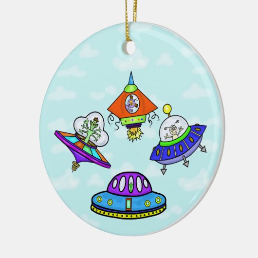 UFO Day Ornament (Links)