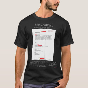 UFO - Declassified DOW-UAP-D064, M.R, IRAN NOV2020 T-Shirt