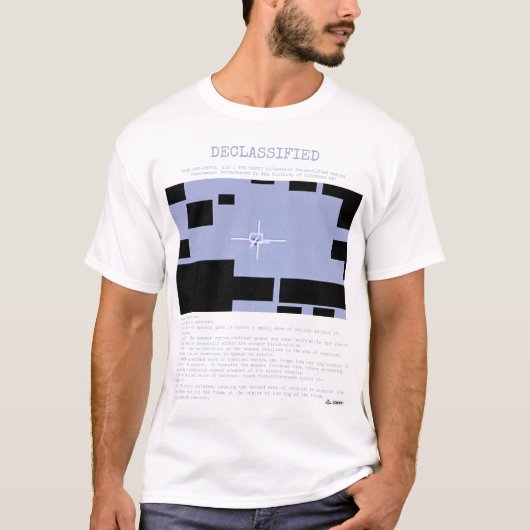 UFO - DeclassifiedDOW-UAP-PR073, IIR 1 655 S0053 2 T-Shirt (Vorderseite)