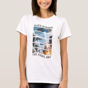 UFO Der letzte Tag Frauen Weiß T-Shirt