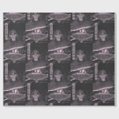 UFO-Design Geschenkpapier (Flach)