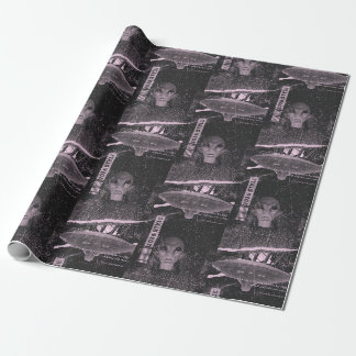 UFO-Design Geschenkpapier