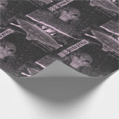 UFO-Design Geschenkpapier (Ecke)