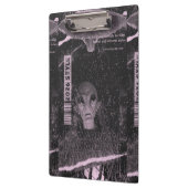 UFO-Design Klemmbrett (Links)