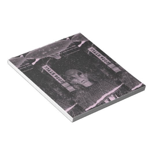 UFO-Design Notizblock (angewinkelt)