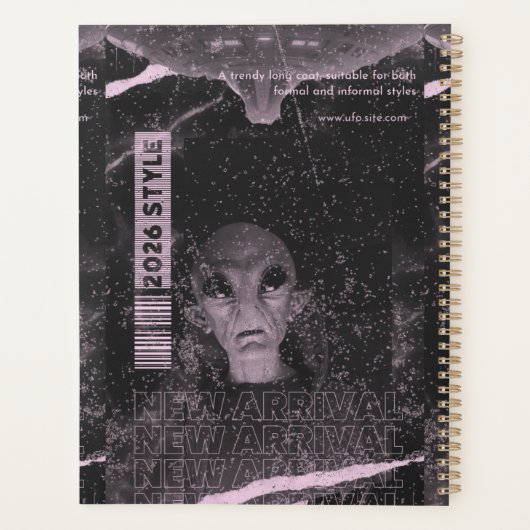 UFO-Design Planer (Rückseite)