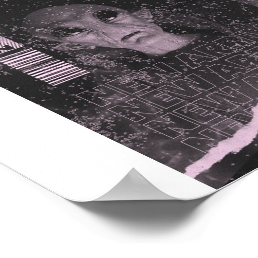 UFO-Design Poster (Ecke)