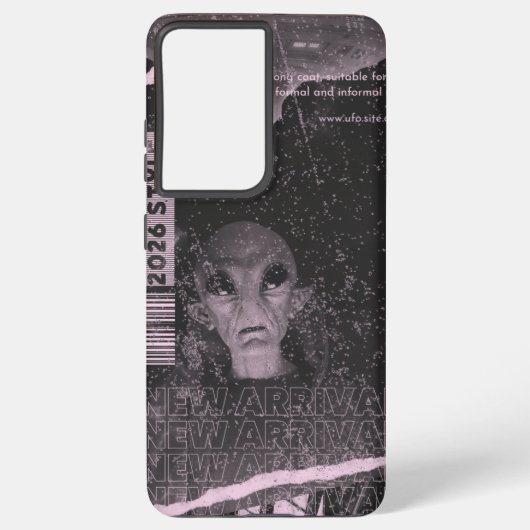 UFO-Design Samsung Galaxy Hülle (Rückseite)