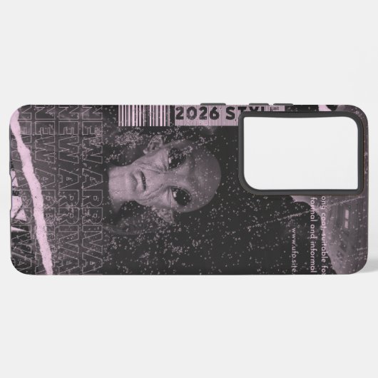 UFO-Design Samsung Galaxy Hülle (Linke Seite)