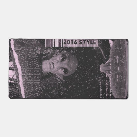 UFO-Design Schreibtischunterlage (Vorderseite)