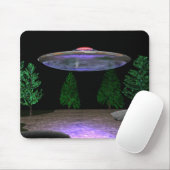 UFO Digital Art Mousepad (Mit Mouse)
