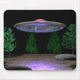 UFO Digital Art Mousepad