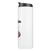 UFO Doughnut Cat Thermosbecher (Nach rechts gedreht)
